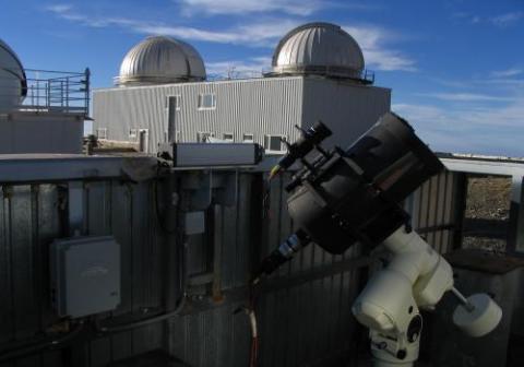 Outside view of Sierra Nevada Observatory