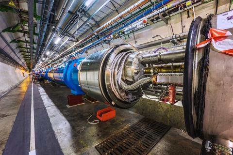 CERN LHC tunnel Pictures during LS2 (credit CERN)