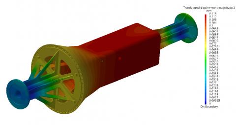 Clessidra dispenser curing tool FEM simulation. Design & Manufacturing