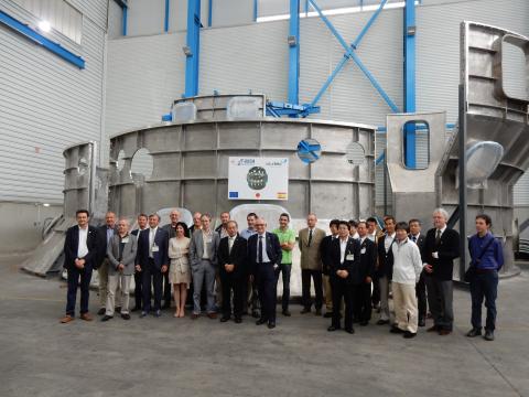 jt 60 cryostat body fabricated at asturfeito asturias