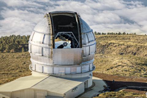 Outside view of Gran Telescopio Canarias