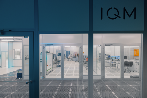 IQM Quantum Computer Center (ISO 5 Clean Room. Microelectronic)