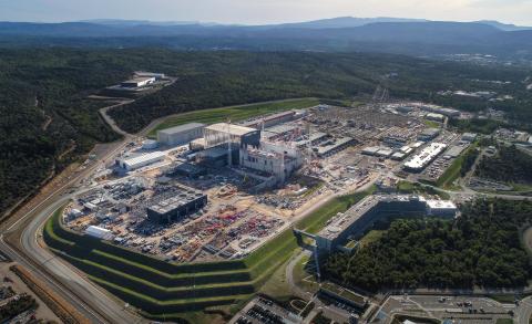 Aerial View October 19 ©ITER Organization-EJF Riche