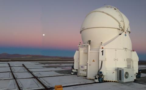 INTARCON chiller installed at ESO premises, Atacama desert, Chile