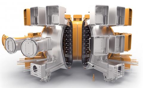 ITER vacuum vessel - (C) ITER Organization