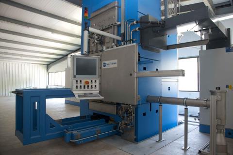 Large scale Spark Plasma Sintering (SPS)