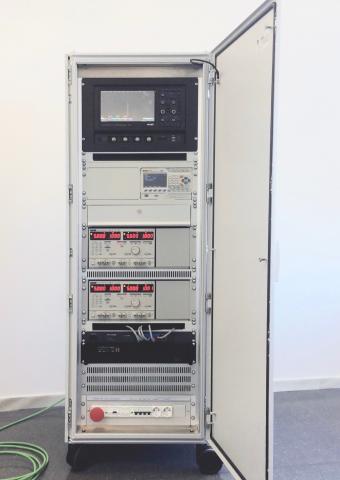 RACK Electrical Ground Support Equipment for testing scientific equipment IR and UV cameras