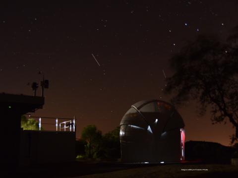 TBT Telescope in the Satellite Tracking Station at Cebreros