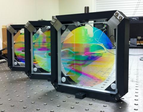Volume Phase Holographic gratings for ARES spectrograph at Joan Or¢ telescope(customer IEEC, Barcelona)