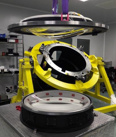 WHT WEAVE Optical Corrector System Integration