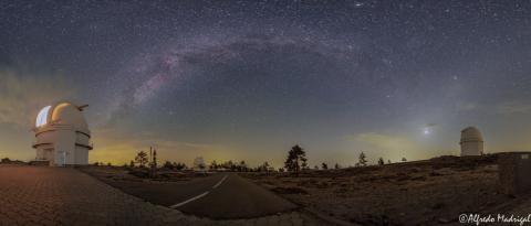 Milkyway from Calar Alto.