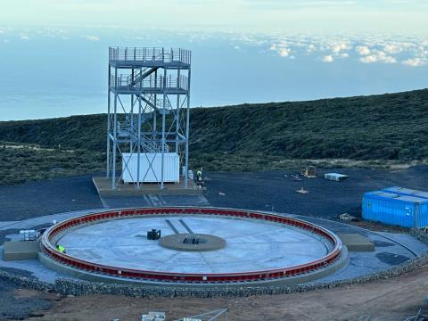 Azimutal Movement and Camara Structure for LST2. CTAO-Observatorio Roque de los Muchachos