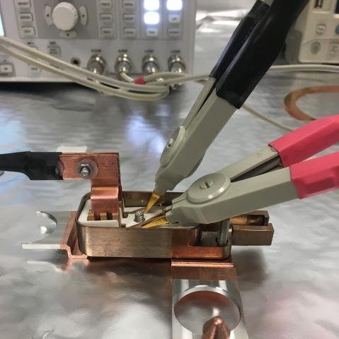 Electrical testing on Fusion Sensor 