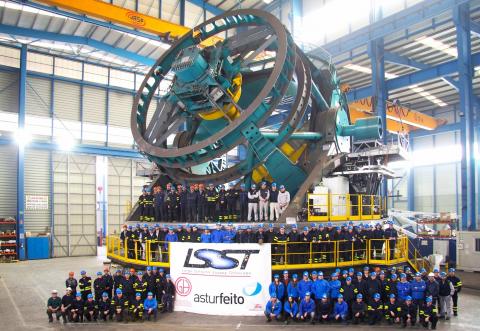 LSST assembly