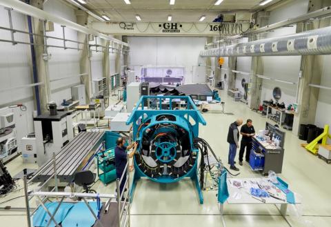 LSST Camera Cable Wrap Rotator 