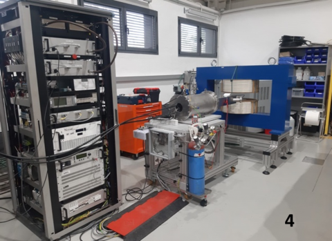 Ion source test facility